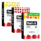 Thats it. Variety, 100% Natural Real Fruit Bar, High Fiber Vegan, Gluten