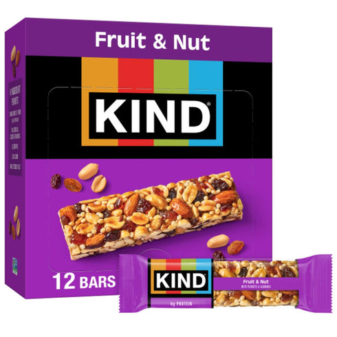 KIND KIND Bars, Fruit & Nut, Fruit & Nut, 12 Count (Pack