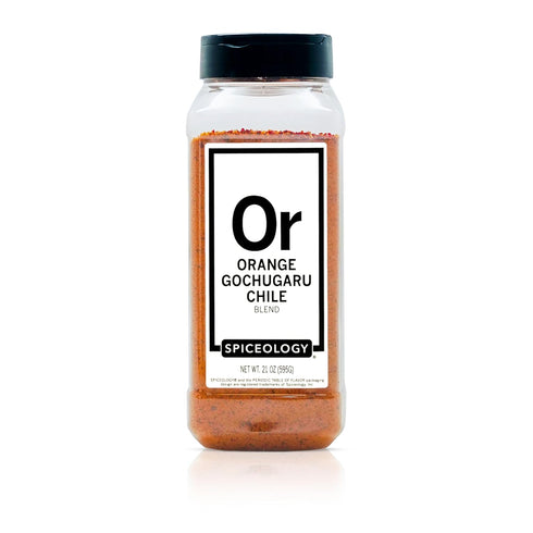 Spiceology Orange Gochugaru Chile Seasoning Sweet Heat Spice Blend with Korean Chile