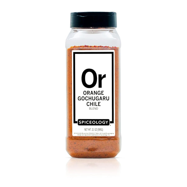 Spiceology Orange Gochugaru Chile Seasoning Sweet Heat Spice Blend with Korean Chile
