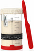 INOBYO Sourdough Starter Jar, 24 OZ Wide Mouth Sour Dough Starter Jars Glass,