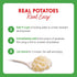 100% 8 8 (Pack 8) Idahoan Sour Cream & Chives Mashed Potatoes, Naturally Gluten-Free, Real Idaho Potatoes, servings per