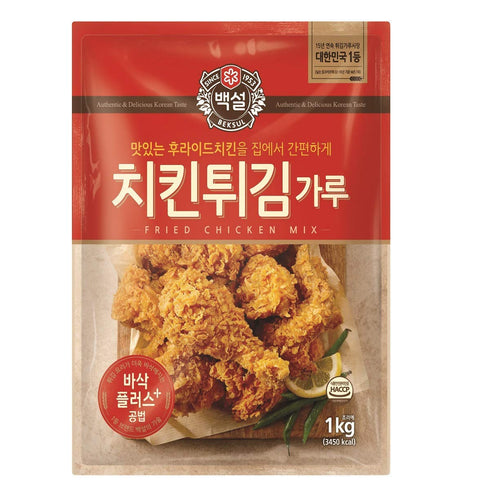 Beksul Korean Authentic & Delicious Korean Taste Crispy Fried Chicken Mix 1Kg (3