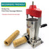 26mm 1 98 28 Lbs The Sausage Maker Collagen Casings For Sausage Making, Edible, Clear, Smoked Beef Collagen Sticks