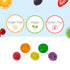 3 Lbs Sugar Free Assorted Italian Fruit Jelly Candy & Classic Fruit Hard Candies Soft, Chewy Jellies & Hard Candy, Keto