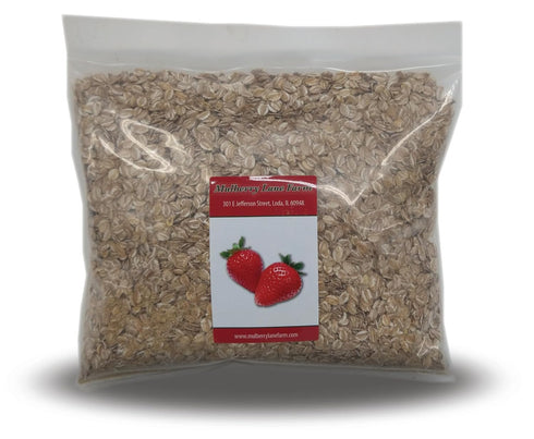 Mulberry Lane Farms Rolled Rye Flakes 2 Pounds Non-GMO, Product of USA,