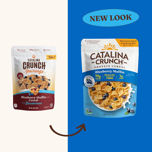10g Pack (Pack 4) Packaging Catalina Crunch Protein Cereal | Breakfast Cereal with of Protein, No Added Sugar | Gluten