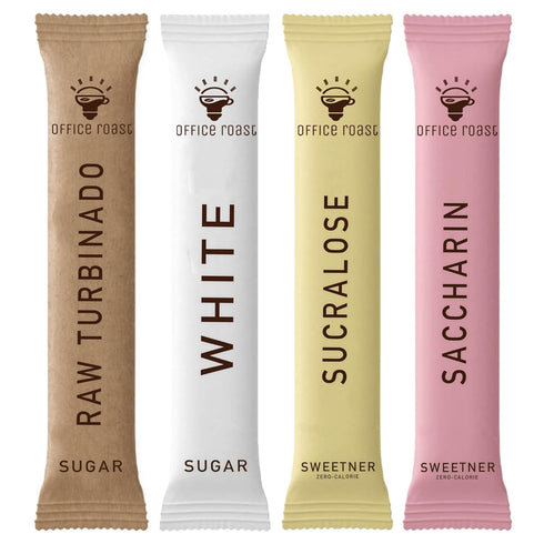 Office Roast Variety Pack - Assorted Sweeteners for Coffee, Tea & Beverages