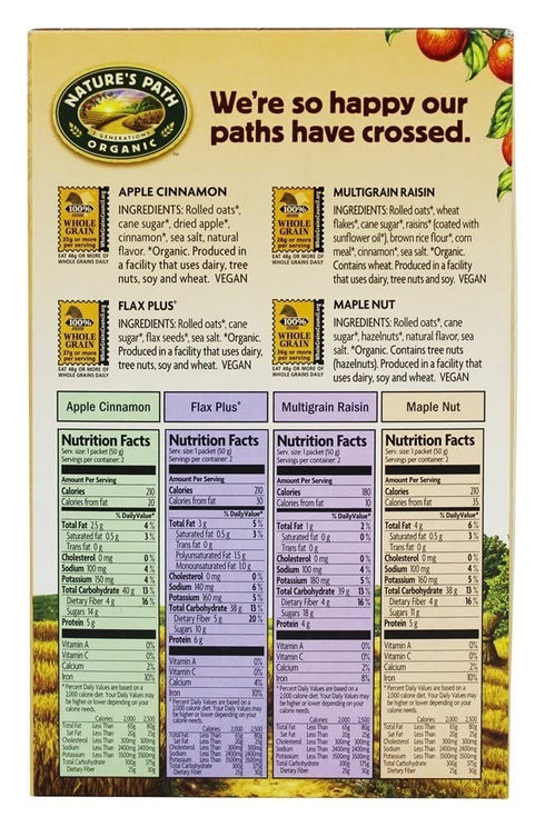 8 Count, 14 Natures Path, Cereal Hot Vrty Organic, Ounce