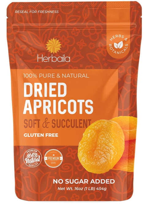1 Dried Apricots No Sugar Added, Pound. Turkish Apricots Dried Fruit, Dry Apricot Bulk, Apricots. All Natural, Non-GMO.
