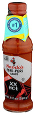 Nando's Peri-Peri Sauce, Extra Hot, 9.1 oz