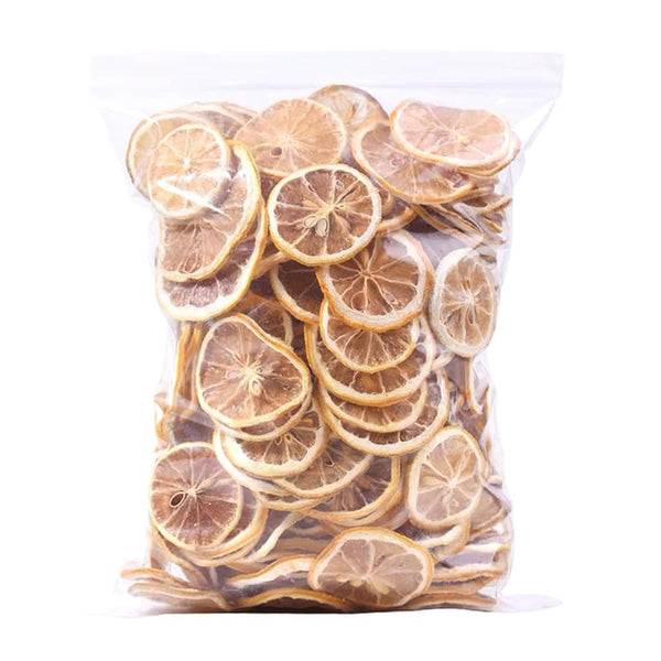 Mkostlich Dried Lemon Slices Bulk, Sour Sweet and Refreshing Citrus Fruit Tea,