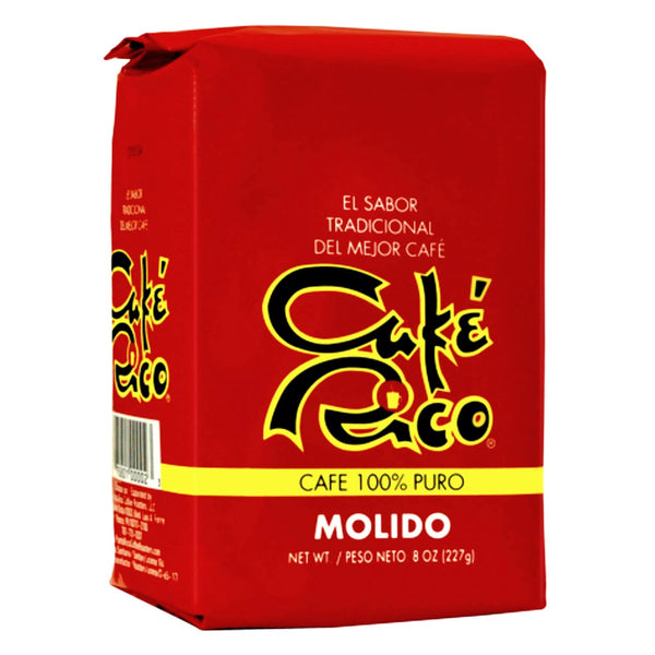 Cafe Rico Ground Regular Puerto Rican Coffee, 8 Ounce Bag, Pack of 1