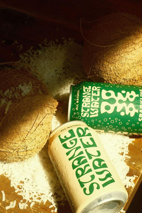 Strange Water (12 Pack) Stilled Coconut Water - Refreshing Hydration in Every Sip