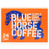 24ct 2.0, 100% Blue Horse 'Gentle Giant' Original Coffee Pods, Medium Roast, Single Serve, Compatible with K Cups Farm