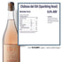 750 ml Chateau del ISH Sparkling Non Alcoholic Rose, Award Winning Non-Alcoholic Spirits, Gluten Free, Low Calorie