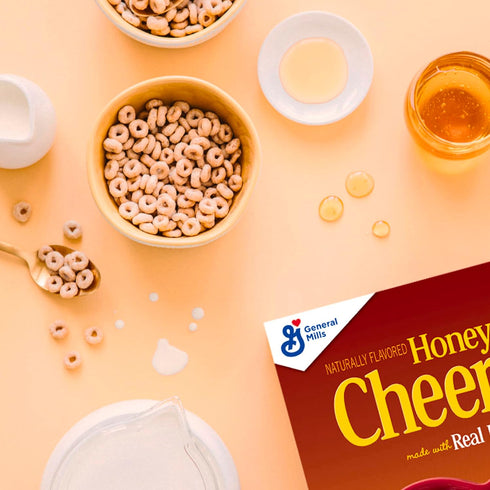 Pack, 39 Oz (Pack 4) Honey Nut Cheerios Cereal Bulk