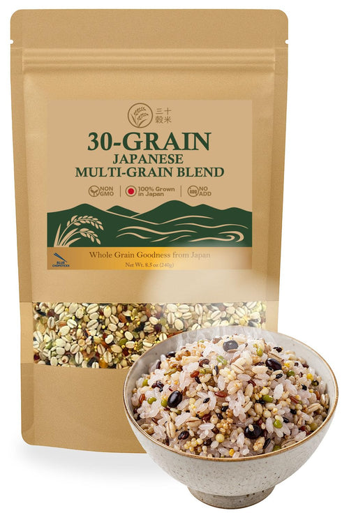 Store 30-Grain Multigrain Rice Mix from Japan Mixed Grains Blend with Barley, Beans