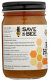 18 GloryBee Clover Blossom Raw Organic Honey, Ounce
