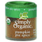 Simply Organic Organic Mini Pumpkin Pie Spice, 0.46 Oz
