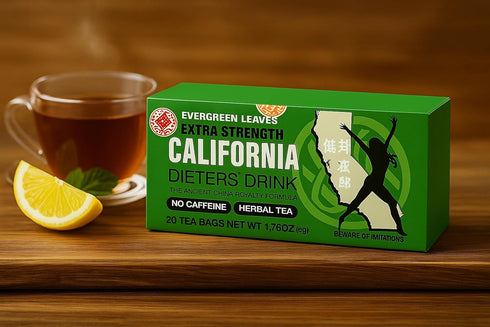 Evergreen Leaves 1.76 3 Pack California Dieter Drink Extra Strength Tea | ounces |