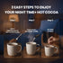 10 5mg 10.58 OZ Magnesium Hot Cocoa for Sleep, Superfood Cocoa Powder, Mushroom Blend with Magnesium Glycinate