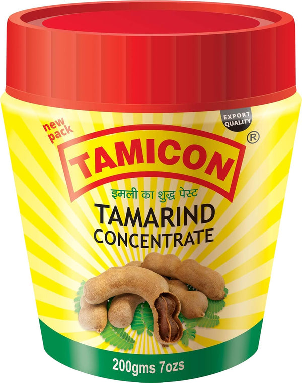 Tamicon Tamarind Concentrate - Tangy & Sour Imli Chutney, Ideal for Indian Curries & Thai Sauces