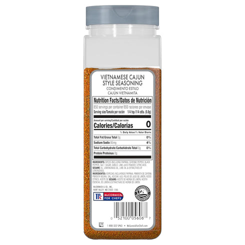 McCormick Culinary Vietnamese Cajun Style Seasoning, 24 oz