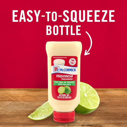 10.3 oz McCormick Mayonesa (Mayonnaise) with Lime Juice, fl