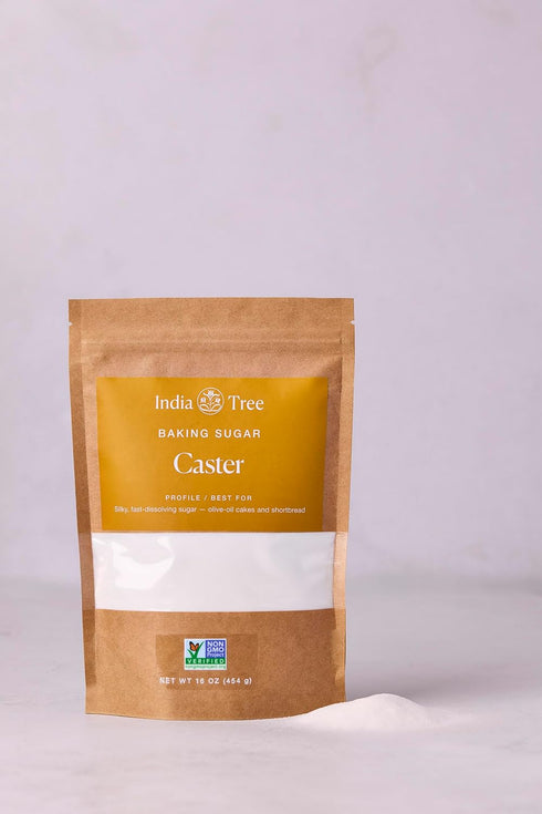 1 (Pack 6) India Tree Caster Sugar, Pound