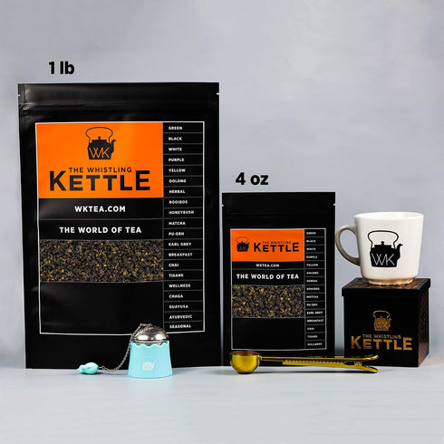 4oz (64 The Whistling Kettle Milk Oolong Tea - Premium Oolong Tea - Servings)