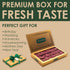 OZ ERCIYES 17.6 oz (500g) Turkish Delight with Rose Petals and Pistachio Soft Lokum Candy, Gourmet Turkish Sweets Gift