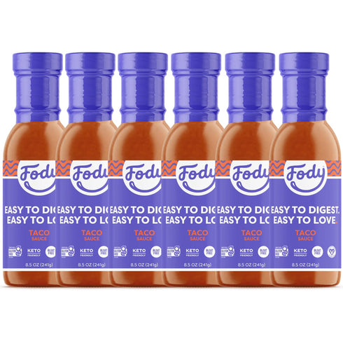 Fody Food Company Taco Sauce, Keto Friendly, Gluten Free, 8.5 Ounce (Pack