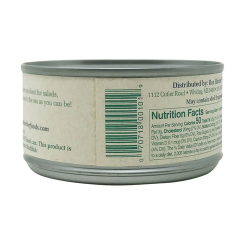 Bar Harbor 6.5 oz (184 Chopped Surf Clams | Sweet and Tender | grams) can