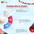 1 Inch 250 NY Spice Shop Red, White & Blue Gumballs - Large Gumballs For Gumball Machine - Gumball Vending Machine
