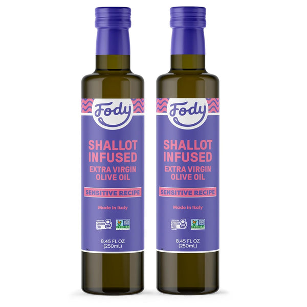 Fody Foods Shallot Infused Extra Virgin Olive Oil, 8.45 Oz (Pack of