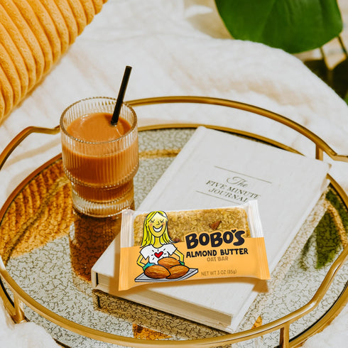 Pack 12 Bobo's Almond Butter Oat Bars, Gluten Free, Non-GMO, Whole Grain Oats, of | Snack Bars | On-the-Go | Made