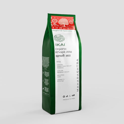900g IKAI Organic Khapli Atta