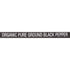 McCormick Organic Pure Ground Black Pepper, 12 oz
