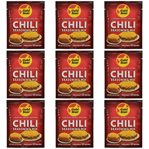 Gold Star Chili Gold Star Cincinnati Chili Seasoning Packets | Authentic Original Chili Mix |