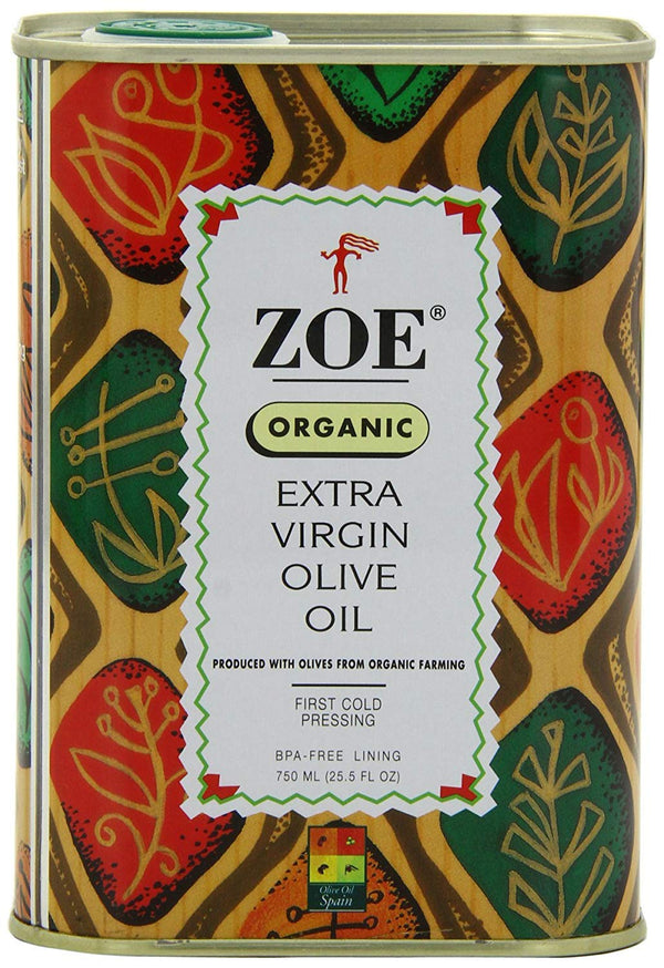 ZOE Organic Extra Virgin Olive Oil, 25.5 Ounce