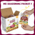SUNGIVEN 3 2.47 OZ (Pack 10) Organic Ramen Noodles Beetroot Healthy Low Sodium Ready in Minutes Non-Fried Instant No