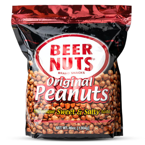 BEER NUTS Original Peanuts - Sweet & Salty Bar Nuts - Gluten