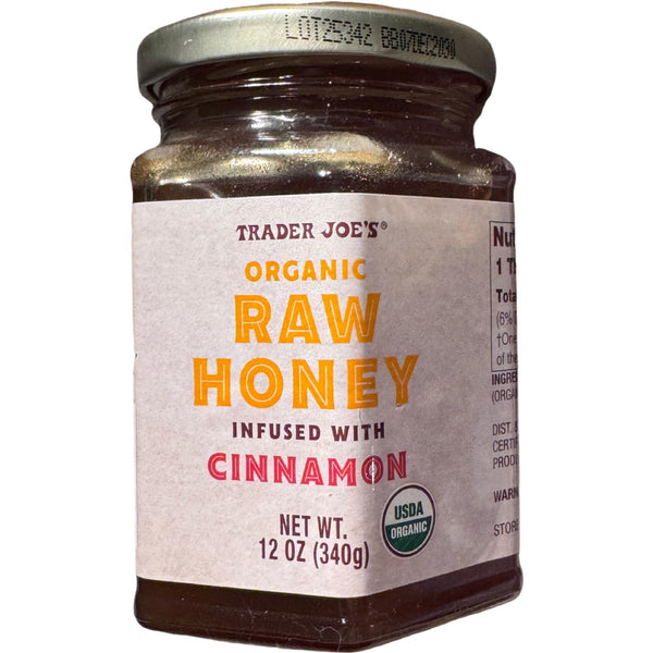 Generic Trader Joe's Organic Raw Honey Infused with Cinnamon (12 oz)
