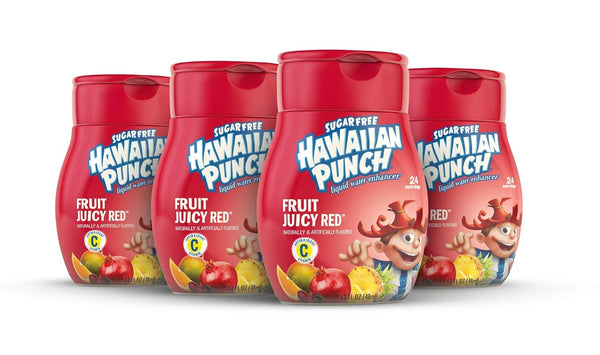 Hawaiian Punch, Fruit Juicy Red, Liquid Water Enhancer New, Better Taste! (4