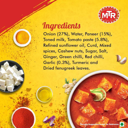 300g MTR RTE Panner Tikka Masala