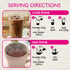 4 BOBA CHiC Natural Mocha Amazake Bedtime Hot Cocoa Matcha Latte Powder Alternative with GABA Black Rice Servings