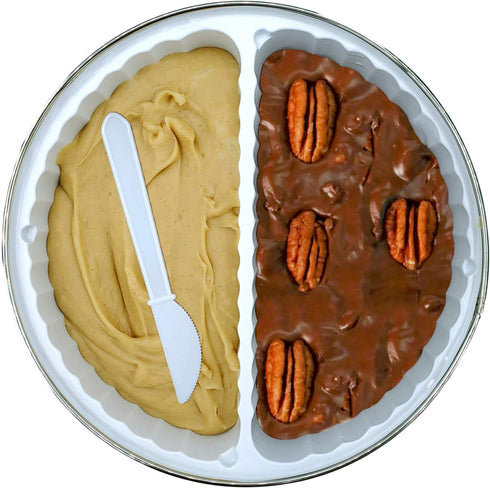 Amish Buggy Gift Tin 2 Pounds (Peanut Butter/Chocolate Pecan)