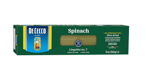 De Cecco Pasta Linguini with Spinach Pasta, 12 oz