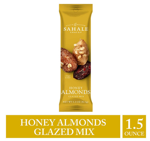 1.5 Sahale Snacks Honey Almonds Glazed Mix, Ounces